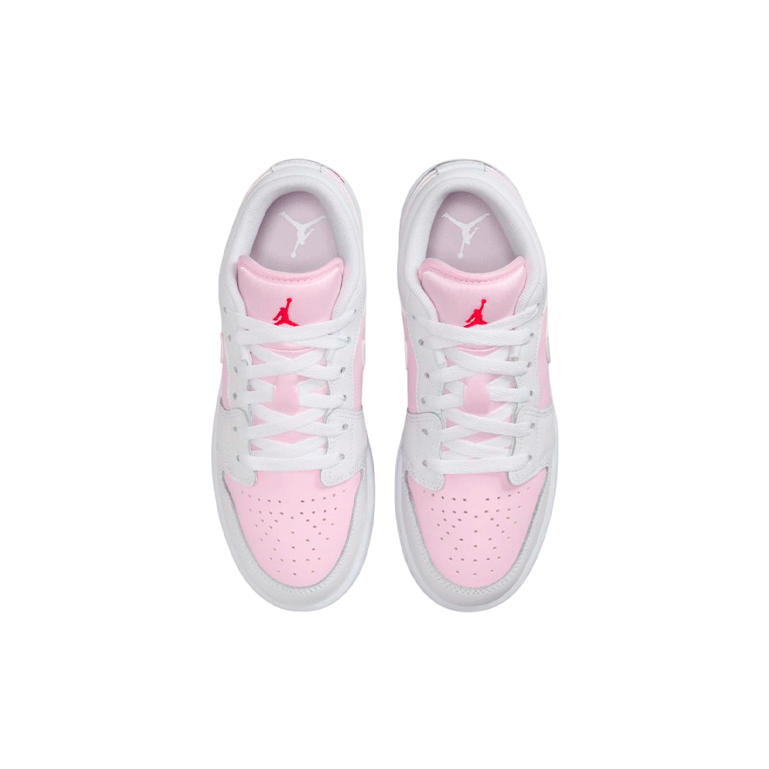 Air Jordan 1 Low "Pink Foam Fire Red White"