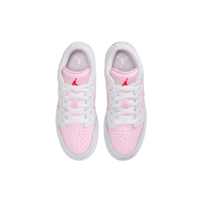 Air Jordan 1 Low "Pink Foam Fire Red White"