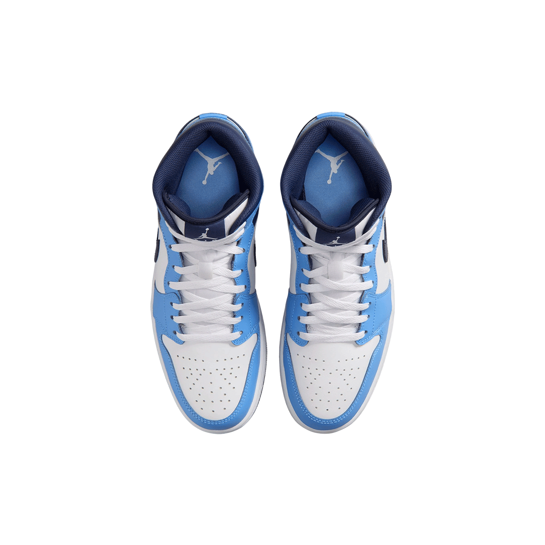Air Jordan 1 Mid "University Blue Midnight Navy"