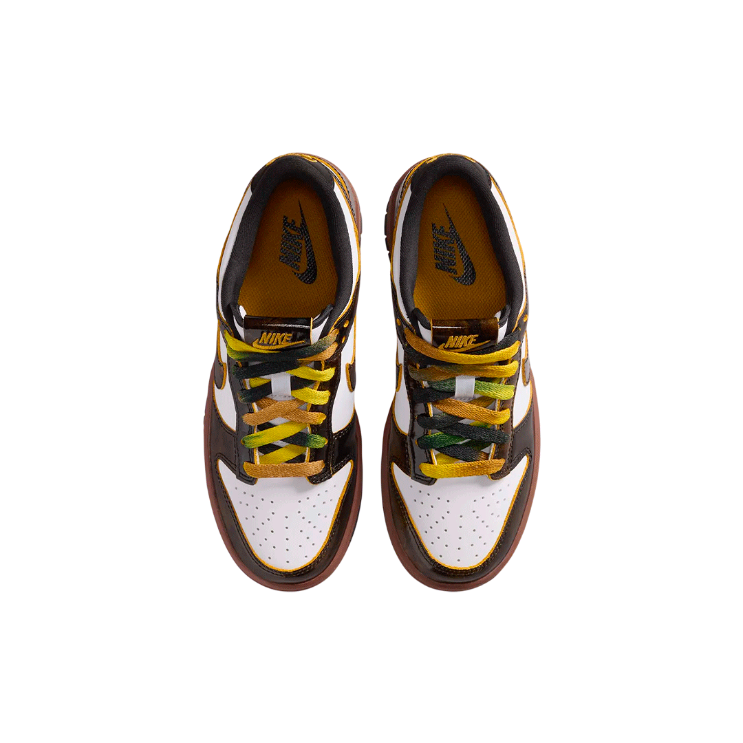 Nike Dunk Low "Panda Black/Yellow"