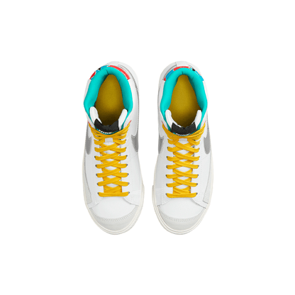 Nike Blazer Mid GS "White Silver Floral"