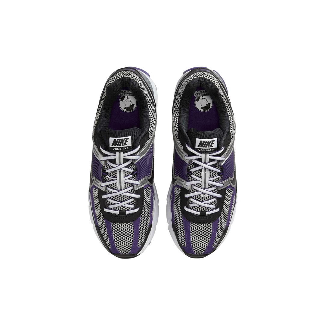 Nike-Air Zoom Vomero 5 "Metallic Silver Court Purple"