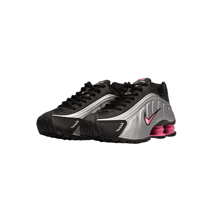 Nike Shox R4 GS "Metallic Silver Pinkside"