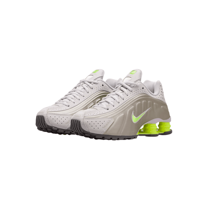 Nike Shox R4 GS "Metallic Silver Volt"