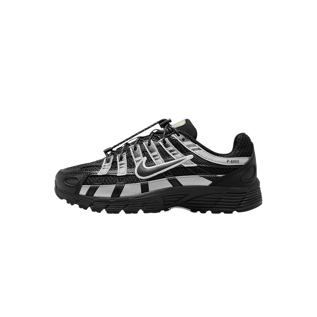 Nike P-6000 GS "Black Metallic Silver Volt"