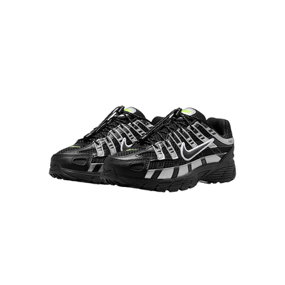 Nike P-6000 GS "Black Metallic Silver Volt"