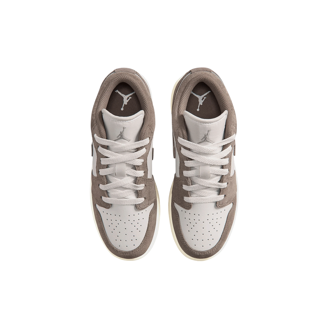 Air Jordan 1 Low GS "Olive Grey Enigma Stone"