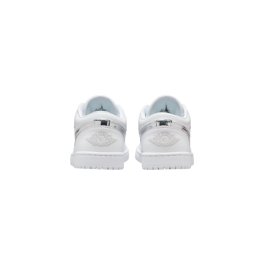 Air Jordan 1 Low SE "White Metallic Silver"