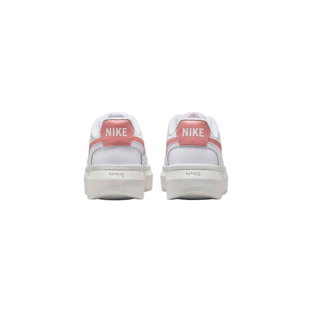 Nike Court Vision Alta "White Sail Nebula Red"