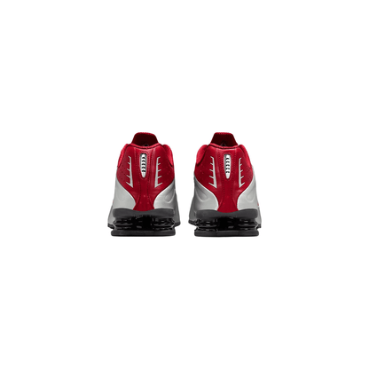Nike Shox R4 "Metallic Silver Black Crimson"