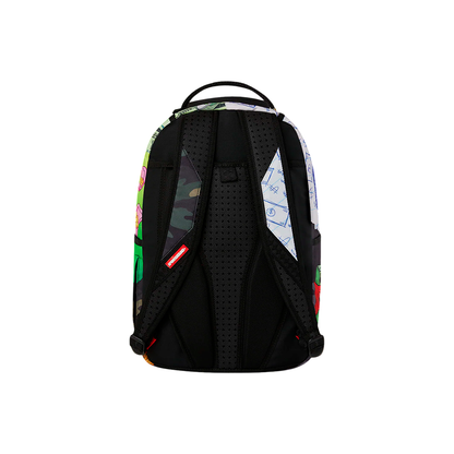 Sprayground "Pure Gold Money Collage"