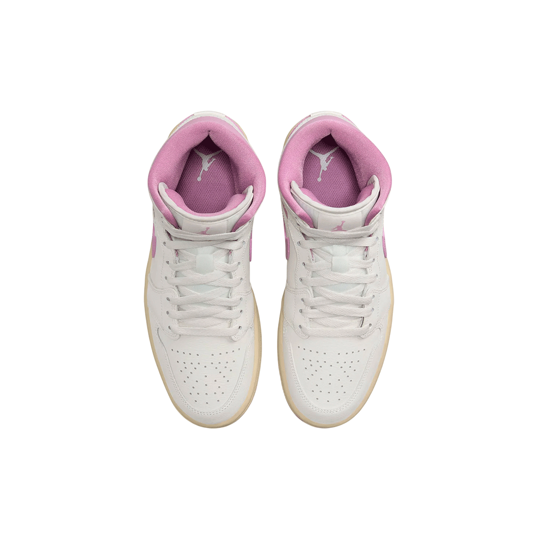 Air Jordan 1 Mid "Sail Pink Coconut Milk"