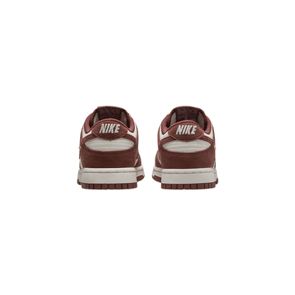Nike Dunk Low "Red Sepia Gold Mini Swoosh"