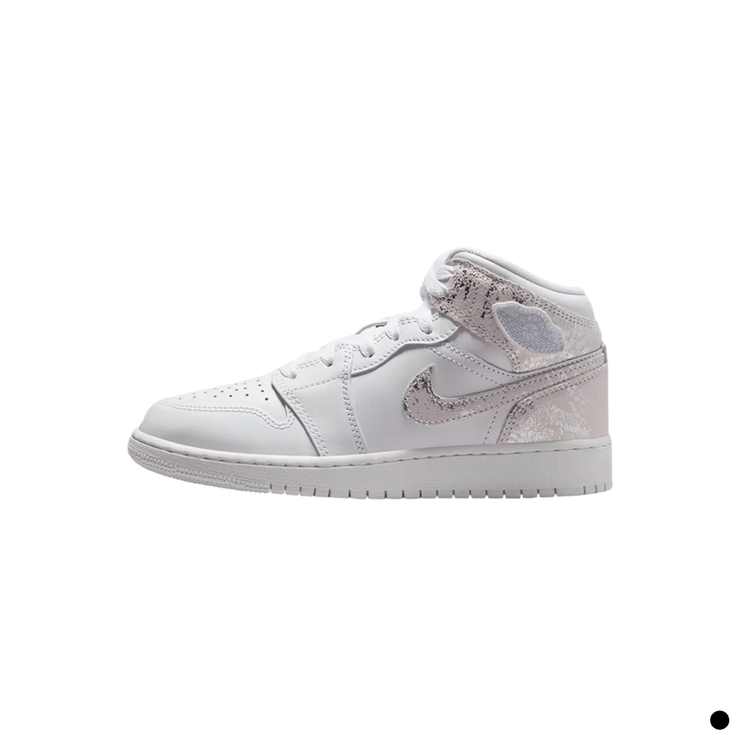Air Jordan 1 Mid SE "White Field Silver"
