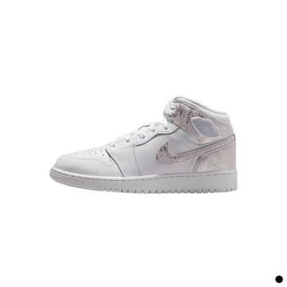 Air Jordan 1 Mid SE "White Field Silver"