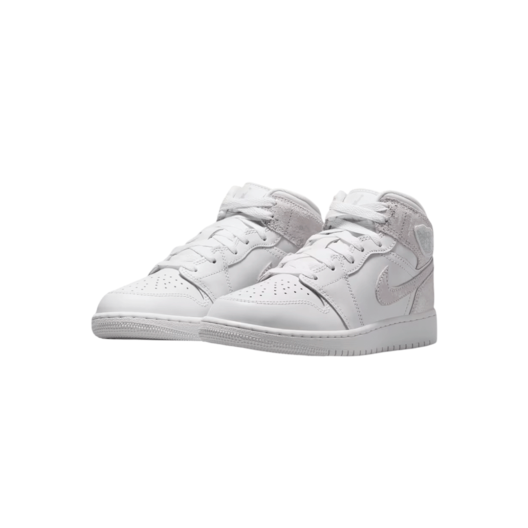 Air Jordan 1 Mid SE "White Field Silver"