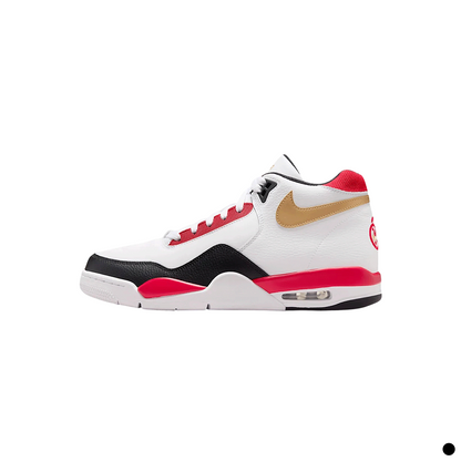 Nike Flight Legacy "White Red Gold"