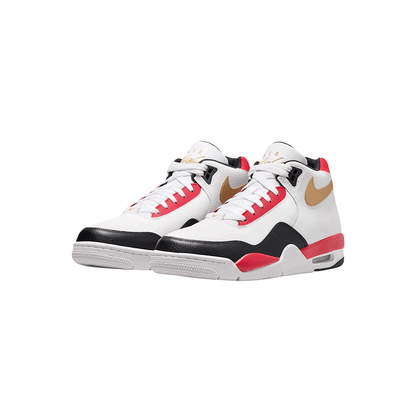 Nike Flight Legacy "White Red Gold"