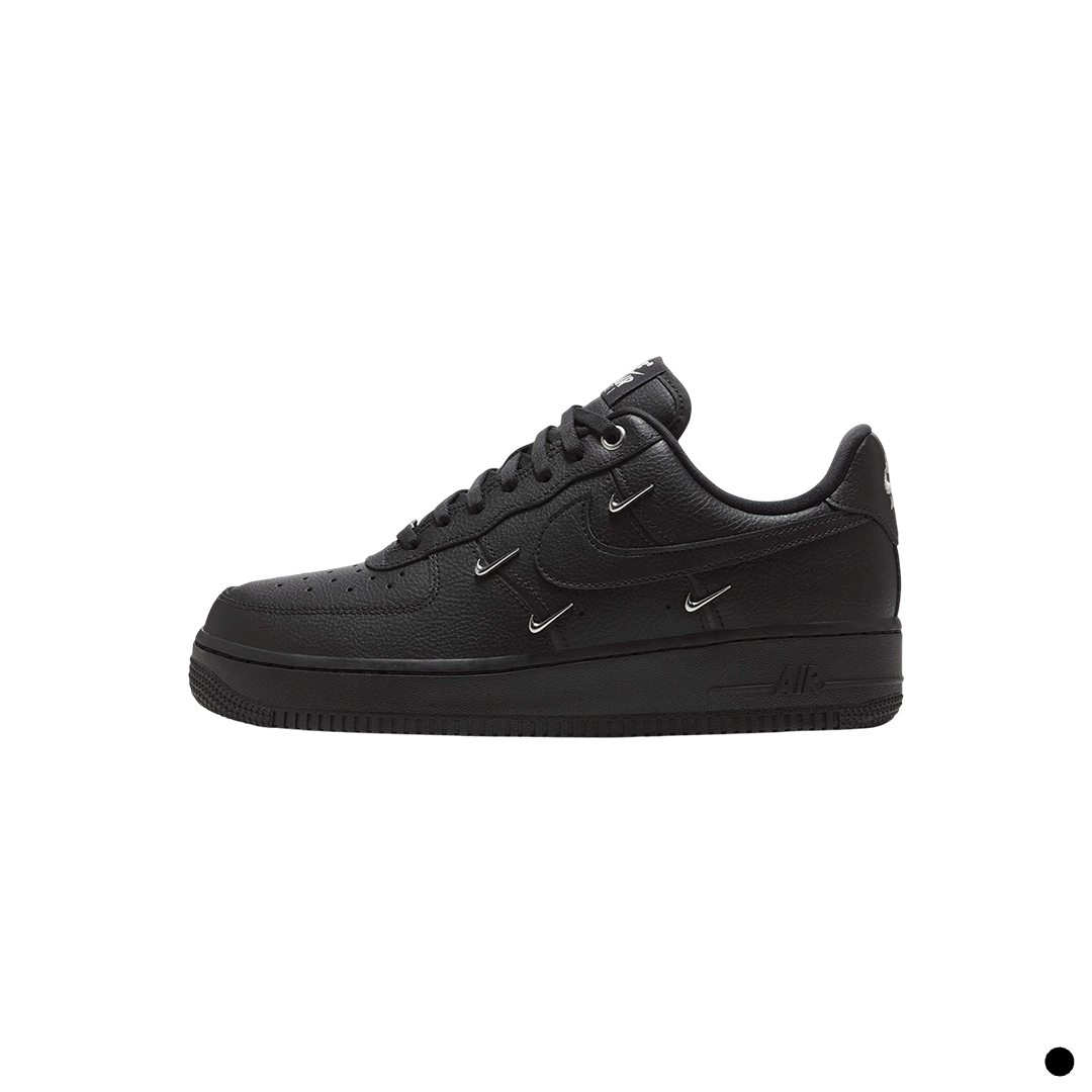 Nike Air Force 1 Low ’07 LX "Black Silver Mini Swoosh"