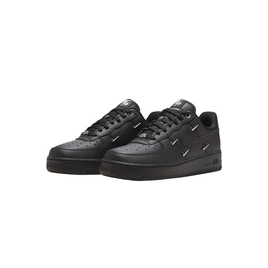 Nike Air Force 1 Low ’07 LX "Black Silver Mini Swoosh"