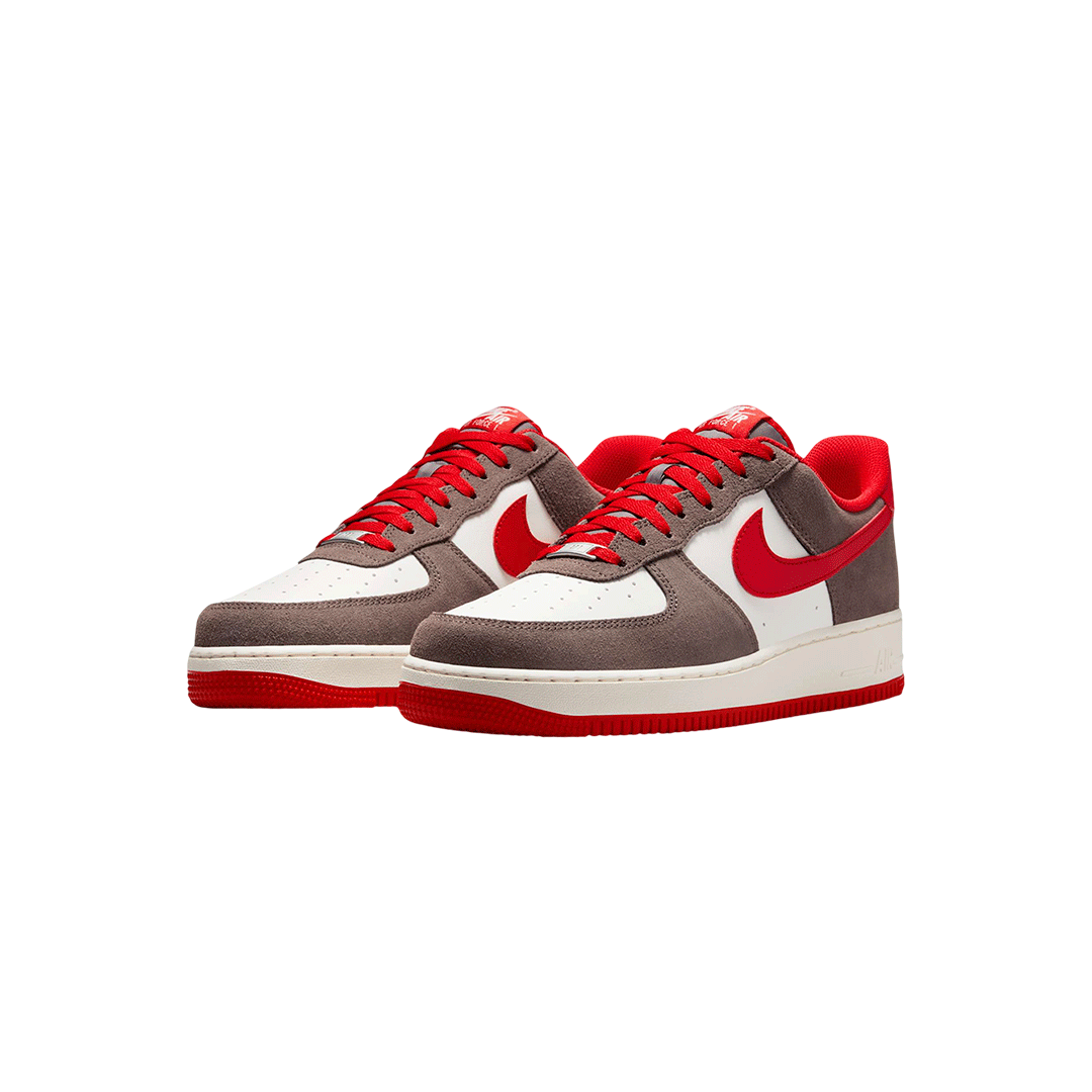 Nike Air Force 1 Low "Cave Stone University Red"