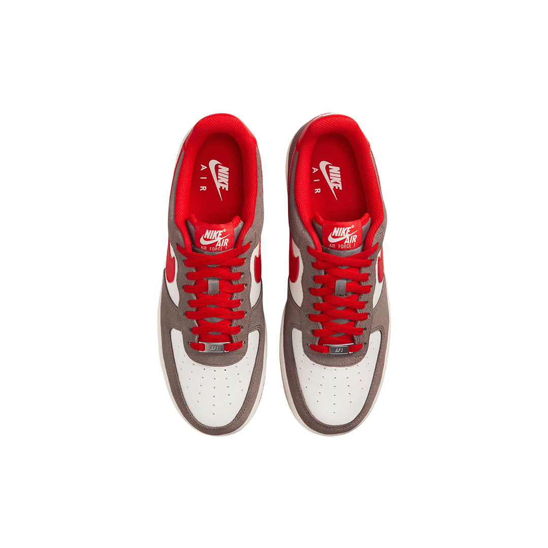 Nike Air Force 1 Low "Cave Stone University Red"