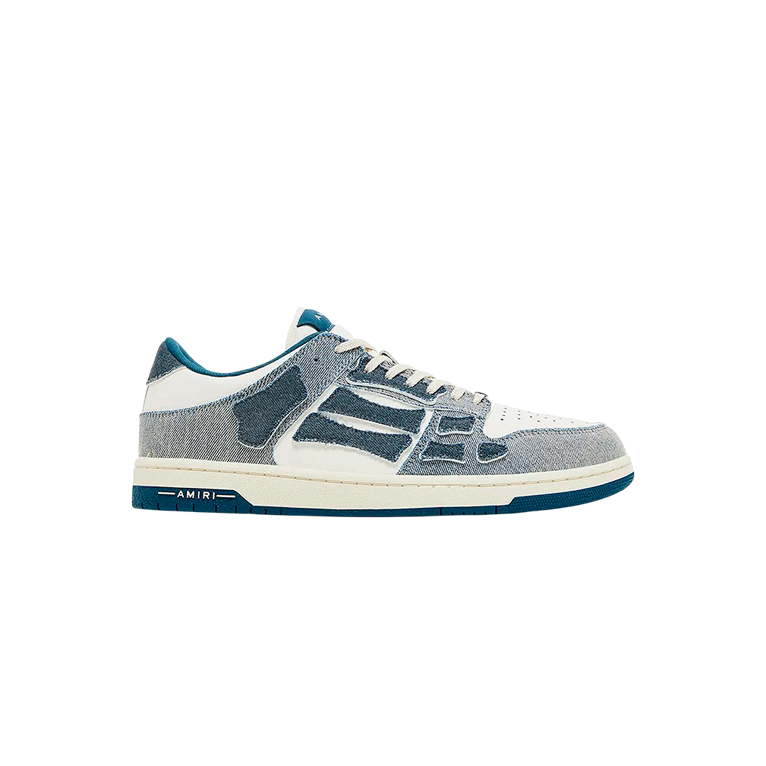 Amiri Skel Top Low "Slate Blue"