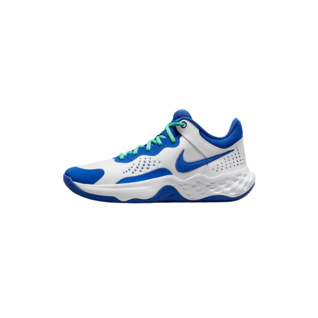 Nike Fly By Mid 3 - "White/Game Royal-Green Glow"