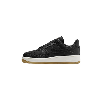 Nike Air Force 1 Low "Black Ostrich"