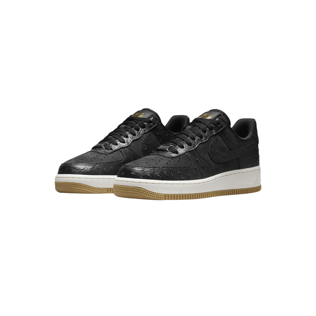 Nike Air Force 1 Low "Black Ostrich"