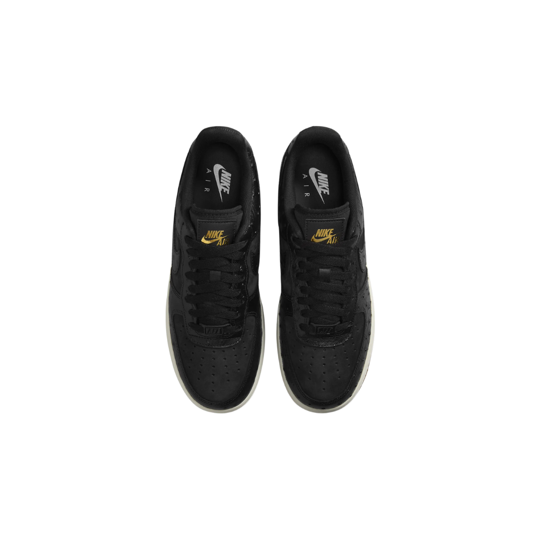 Nike Air Force 1 Low "Black Ostrich"