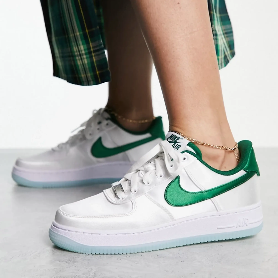 Nike Air Force 1 '07 "White/ Sport Green-Sport Green-Ice"