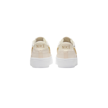 Nike Blazer Low Platform "Pale Ivory/White/Saturn Gold"