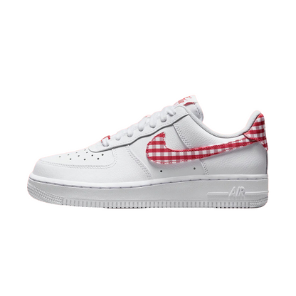 Nike Air Force 1 Low Gingham Plaid Red
