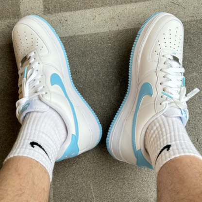 Nike Air Force 1 Low '07 "White Aquarius Blue"