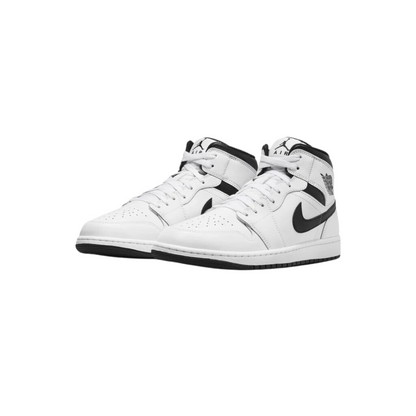 Air Jordan 1 Mid "White Black "