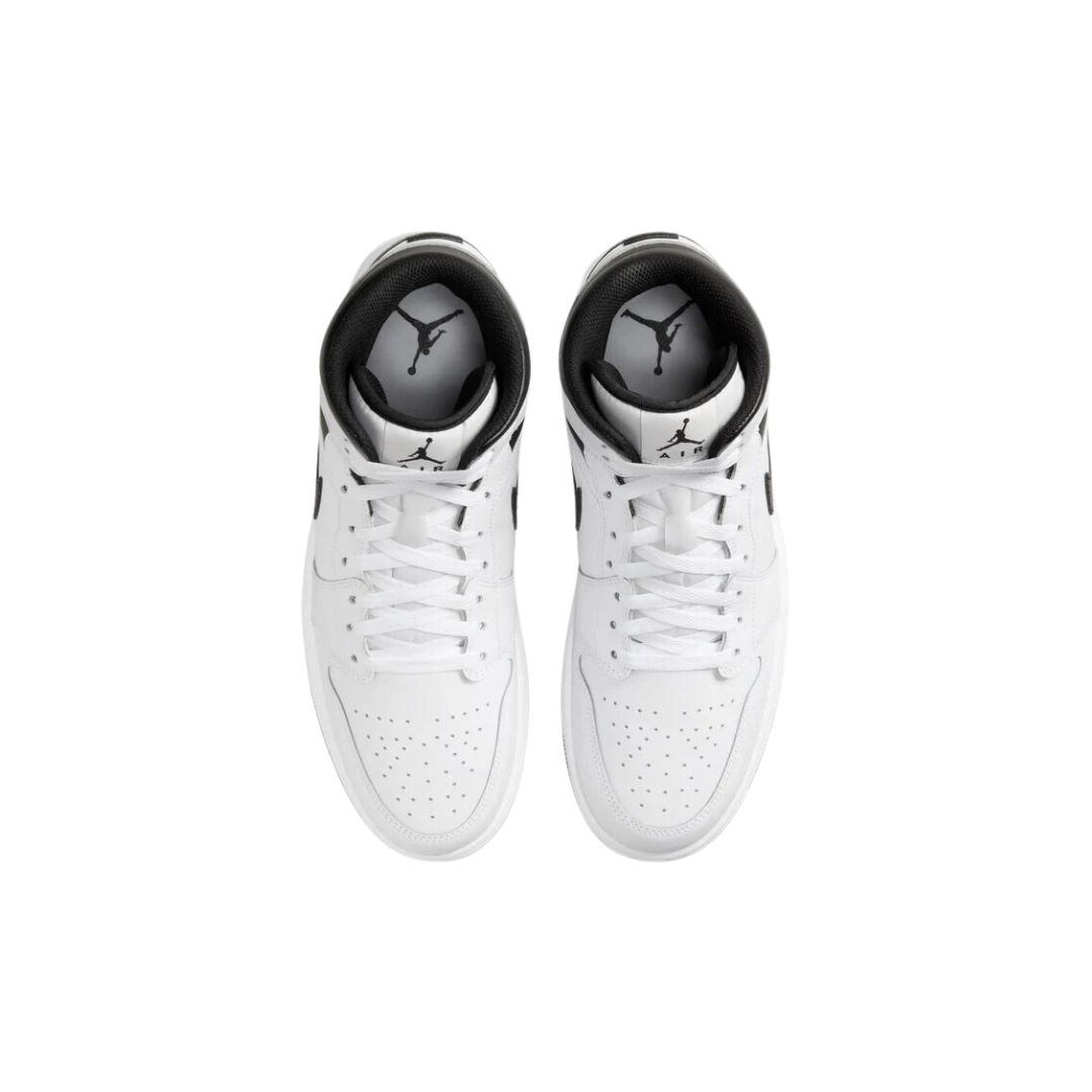 Air Jordan 1 Mid "White Black "