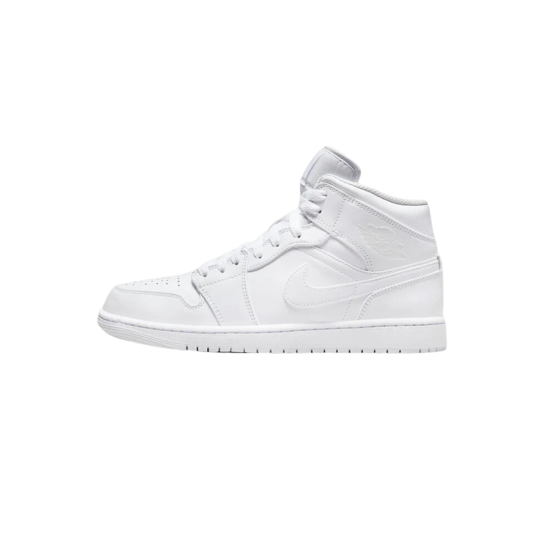 Jordan 1 Mid "Triple White"