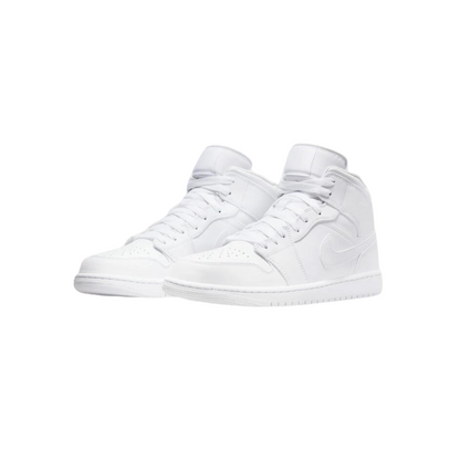 Jordan 1 Mid "Triple White"