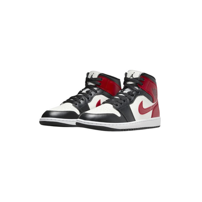 Air Jordan 1 Mid  "Black Toe"