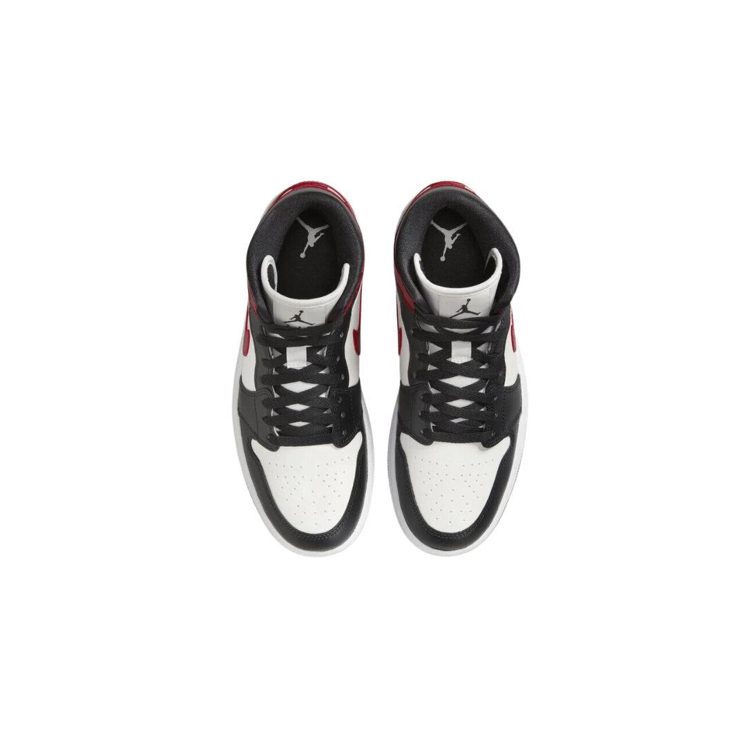 Air Jordan 1 Mid  "Black Toe"